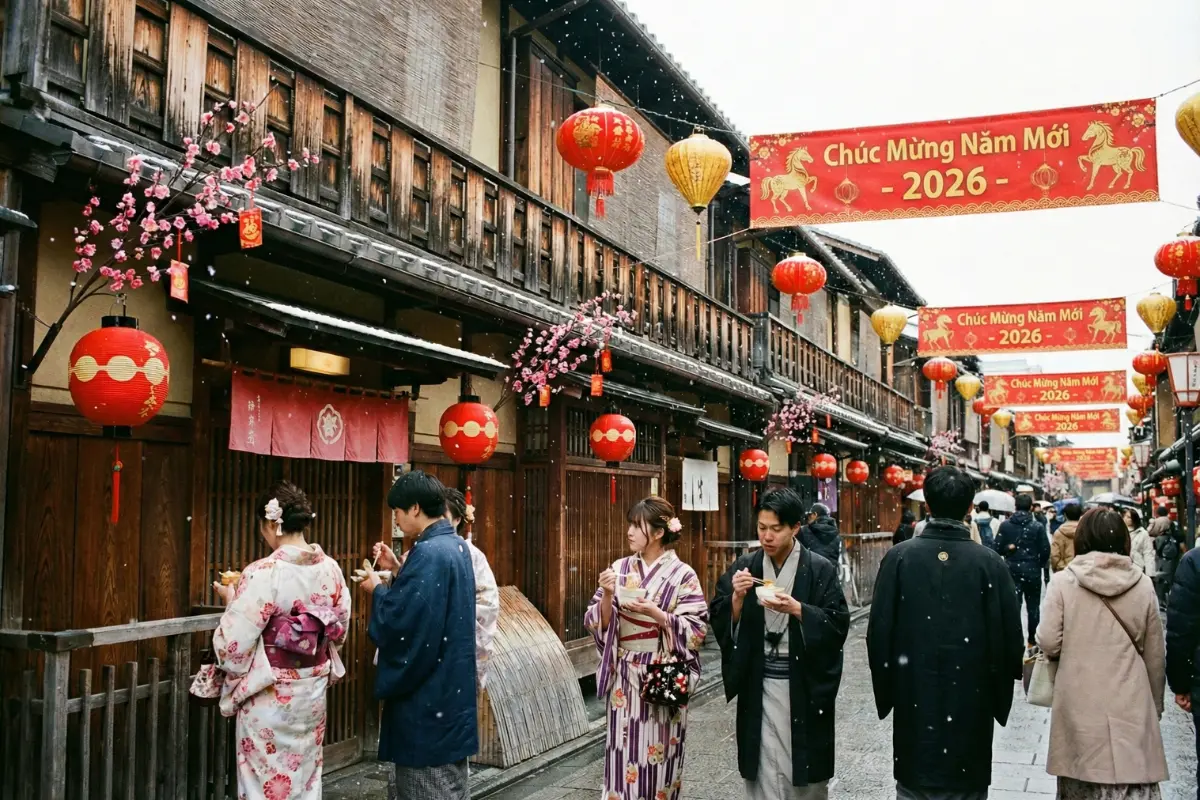 Nhật Bản Cung Đường Vàng: TOKYO – FUJI – NAGOYA – KYOTO – OSAKA | 6 Ngày 5 đêm | Tháng 2 2026 | Vietnam Airlines